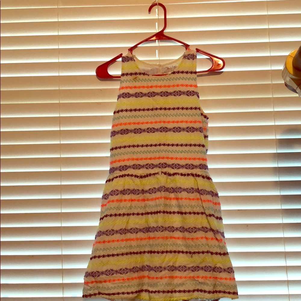 Multi Color Striped Dress